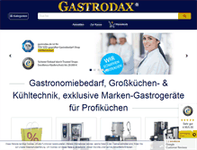 Tablet Screenshot of gastrodax.de
